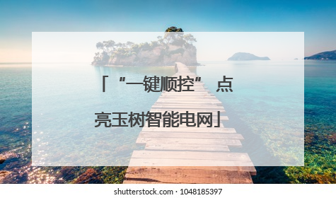 “一键顺控” 点亮玉树智能电网