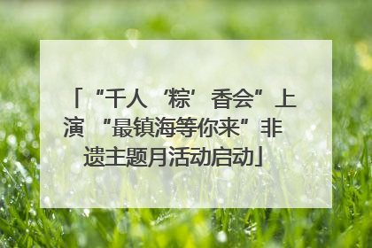 “千人‘粽’香会”上演 “最镇海等你来”非遗主题月活动启动