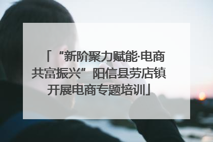 “新阶聚力赋能·电商共富振兴”阳信县劳店镇开展电商专题培训
