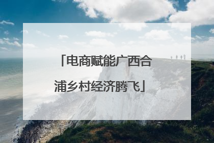 电商赋能广西合浦乡村经济腾飞