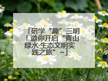 研学“趣”三明！邀你开启“青山绿水·生态文明实践之旅”~