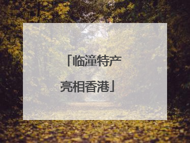 临潼特产亮相香港