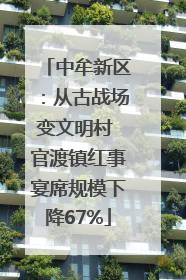 中牟新区：从古战场变文明村 官渡镇红事宴席规模下降67%