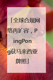 全球合规网络再扩容，PingPong获马来西亚牌照