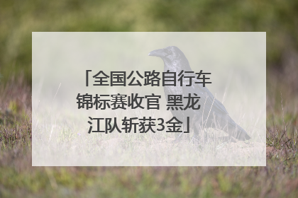 全国公路自行车锦标赛收官 黑龙江队斩获3金
