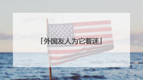 外国友人为它着迷