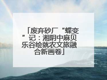 废弃砂厂“蝶变”记：湘阴中麻贝乐谷绘就农文旅融合新画卷