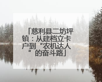 慈利县二坊坪镇：从建档立卡户到“农机达人”的奋斗路