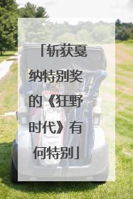 斩获戛纳特别奖的《狂野时代》有何特别