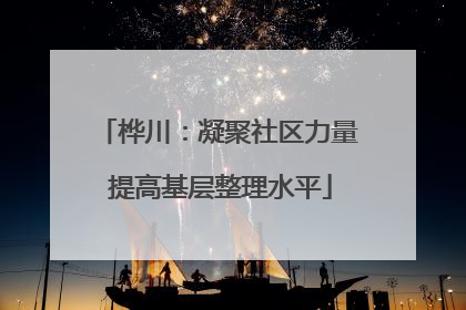 桦川：凝聚社区力量 提高基层整理水平