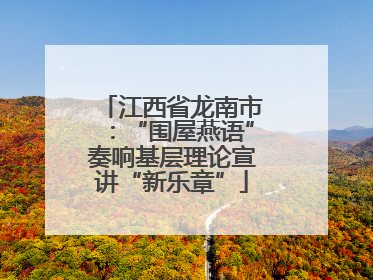 江西省龙南市：“围屋燕语”奏响基层理论宣讲“新乐章”