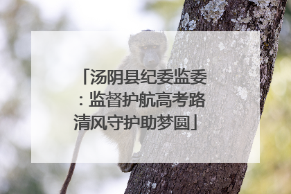 汤阴县纪委监委：监督护航高考路清风守护助梦圆
