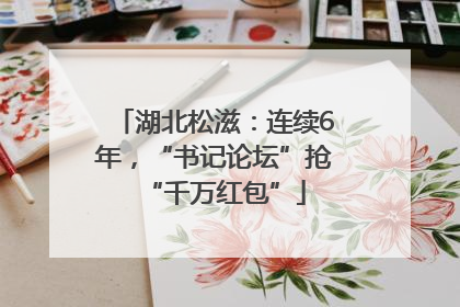 湖北松滋：连续6年，“书记论坛”抢“千万红包”