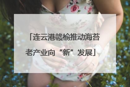 连云港赣榆推动海苔老产业向“新”发展