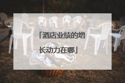 酒店业绩的增长动力在哪