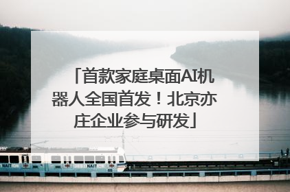首款家庭桌面AI机器人全国首发！北京亦庄企业参与研发