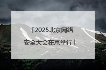 2025北京网络安全大会在京举行