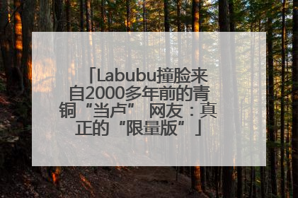 Labubu撞脸来自2000多年前的青铜“当卢” 网友：真正的“限量版”